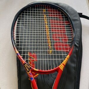 Prince Thunderbolt Longbody Oversized Tennis Racket w/ Original bag and Manual